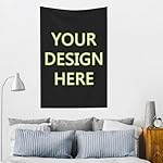 Custom Tapestry Personalized Backdrop with Text Customized Wall Hanging for Room Activity Party Wedding Birthday Gift and Bedroom Aesthetic, Vertical, 30x40 Inch - Image 5