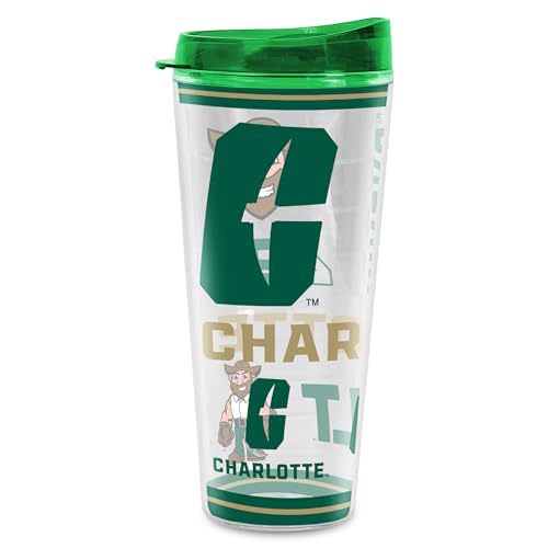 Image of Rico Industries NCAA College Double Wall Mayhem 16oz Or 20oz Tritan Tumbler W Lid