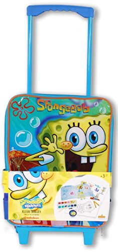Bob Esponja - Trolley para Colorear (Saica Toys 8354)