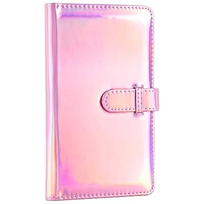 Ablus 96 Pockets Mini Photo Album for Fujifilm Instax Mini Camera, Polaroid Snap, Z2300, SocialMatic Instant Cameras & Zip Instant Printer (Magic Pink)