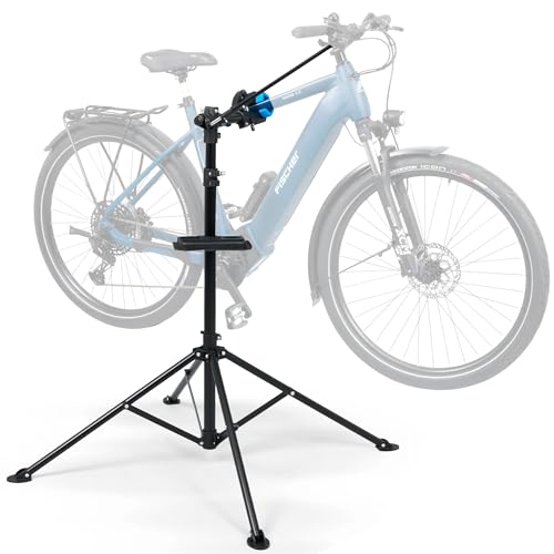 FISCHER Unisex – Erwachsene Montageständer Premium, schwarz, normal