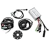 BuyWeek Contrôleur de Moteur de Vélo Électrique, 36V/48V 15A Contrôleur à Onde Carrée Écran d'Affichage LED880 Accélérateur 130X Kit pour Moteur sans Balais 250W #5