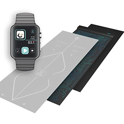 Yogifi Smart Yoga Mat - Ai Powered Lightweight Travel Yoga Mat - Gym & Home Non Slip Workout & Exercise Pad W/ Artificial Intelligence For Interactive & Real Time Posture Feedback - 6Mm Thick (Red) End Of Winter Sale #TOP1