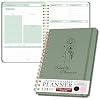 Undated Weekly Planner Minimalist Weekly Planner Notebook for Work, Home & Daily Writing | Simple Matte Notes for Goals, Appointments & Productivity, Elegant Cardstock Pages, Green