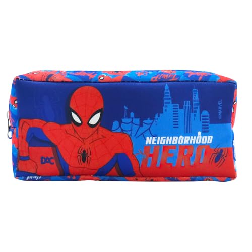 DAC - Estojo Simples com 1 Zíper em Tecido - Homem Aranha