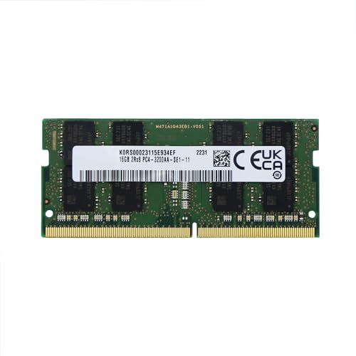Image of Factory Original 16GB (1x16GB) Compatible for Dell Precision 3561 Laptop DDR4 3200MHz PC4-25600 SODIMM 2Rx8 CL22 1.2v Notebook Memory Module Upgrade RAM Adamanta