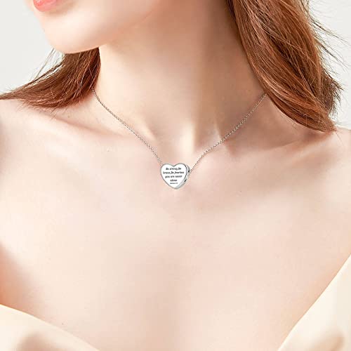 Image of LUXILLA Love You Best Friend Grandma Wife Heart Charm 925 Sterling Silver Charms Fit for Bracelets Necklace Jewelry Gift for Women