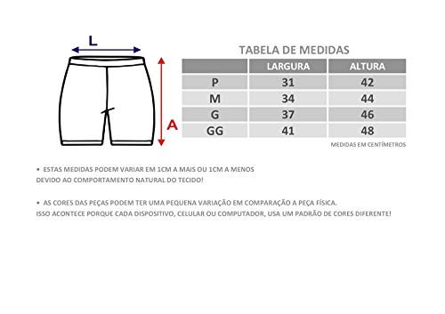 Bermuda Ciclista Fitness Anistia Branco