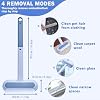 Cat Hair Remover Furniture,2 Pcs Carpet Scraper,4 in 1 Dog Hair Remover, Reusable Cat Hair Remover for Dog and Cat,Adjustable Lint Brush for Carpet,Bedding and Furniture