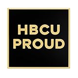 HBCU Pride Grad Lapel Pin - Black History Educated Women Strong African American Brooch Pinback Badge