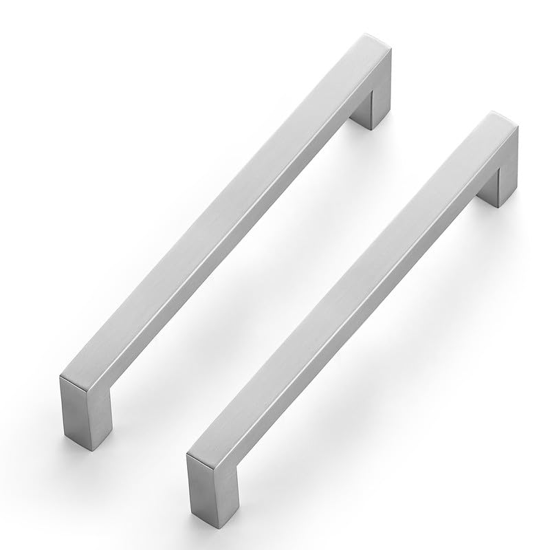 Ravinte Pack of 30 Cabinet Handles, 160 mm, Furniture Handles, Silver Handles for Kitchen Cabinets Cabinet Handles