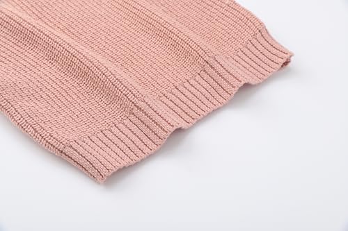 Toddler Baby Boys Girls Cotton Knitted Sweater Warm Soild Pullover Top Autumn Winter Outfits3