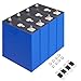 4 Pack LiFePO4 Battery Cell, 280Ah 3.2V Class A Lithium Iron Phosphate Deep Cycle 8,000-10,000 Cycles, 10 Year Life, Powers Solar Systems, Boats, Golf Carts, Motors, RVs, Off-Grid Power Sources