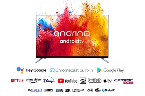 Andrino-AN32H01-32-Pulgadas-80cm-HD-LED-Smart-TV-Televisor-Freeview-Tuner-T2S2C-Android-TV-Asistente-de-Google-Google-Play-Store-Prime-Video-Netflix-Chromecast-Bluetooth-WiFi-Integrado
