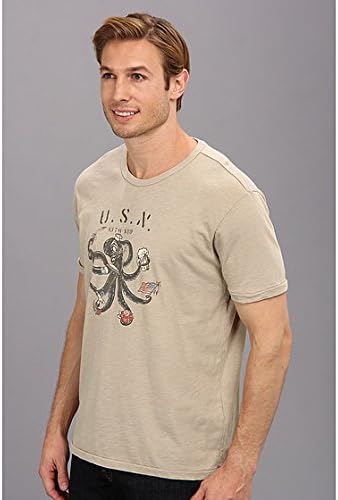Lucky Brand Men's us Navy Octopus Graphic Tee