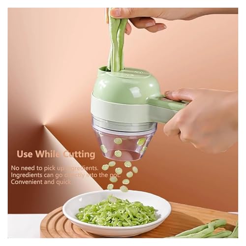 Set 4 en 1 Cortador de Verduras con Ajo y Triturador miniatura 2
