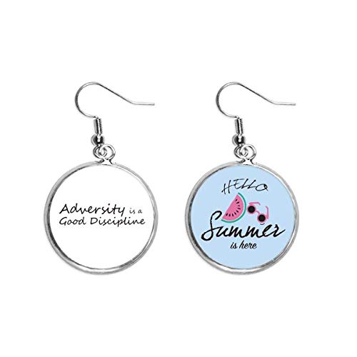 Pendientes de sandía ideales para tardes de playa y estilismos frescos de verano