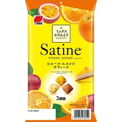 Amazon.co.jp: 三幸製菓 ミックスかりんとうサティーヌ 94g : 食品