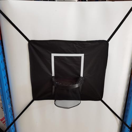Juego de lanzamiento de baloncesto para niños en trampolín seguro de exterior 7