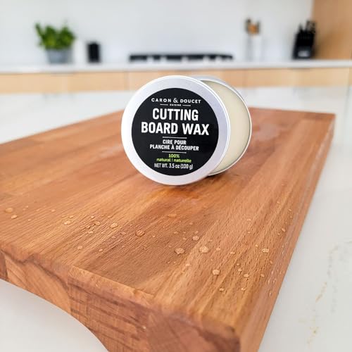 Aceite y cera para tabla de cortar y bloques de madera miniatura 7