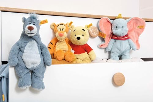Steiff Kuscheltier Disney Originals Tigger aus Winnie Puuh, Süßes Stofftier, Kinder, Jungen & Mädchen, Friends, 30 cm, Orange, 024535