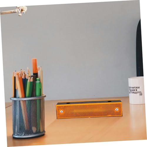 Alipis 4pcs marcadores reflectantes para vías miniatura 6