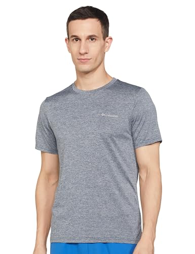 Image of Columbia Men Omni-Wick Hike Crew Hiking and Trekking Tshirt