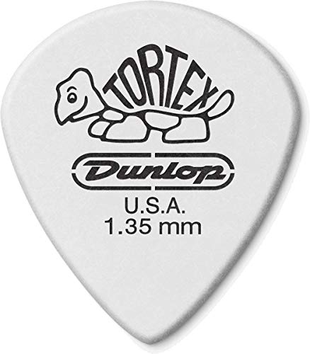 Dunlop 478 TORTEX White JAZZ III Picks (12-Pack) 1.35 mm - Les Beatles, Paul McCartney, John Lennon, RIngo Starr, George Harrison Dunlop 478 TORTEX White JAZZ III Picks (12-Pack) 1.35 mm
