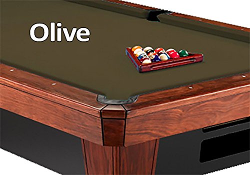 Simonis Olive Billiard Cloth- 8 Foot Cut