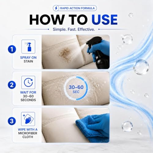 Image of Instant Stain Remover Pro Spray, Rapid Action Formula, Multi-Surface Cleaner for Car, Sofa, Kitchen and Fabric, 300 ml (PACK OF 2)