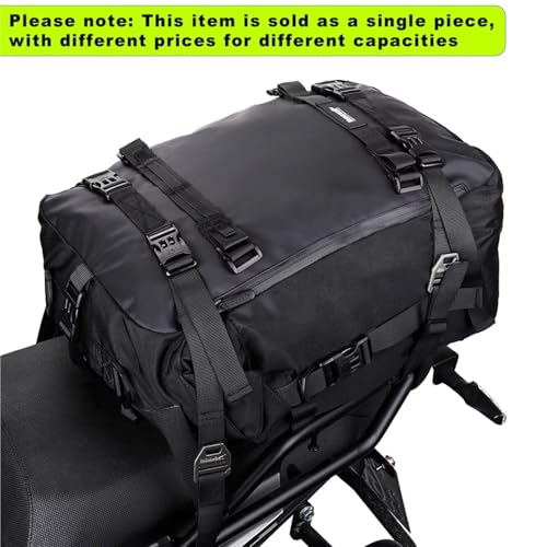 Bolsa trasera para motocicleta multifuncional y resistente 5