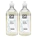 Better Life Natural Dish Soap, Unscented, 22 Ounces (Pack of 2)