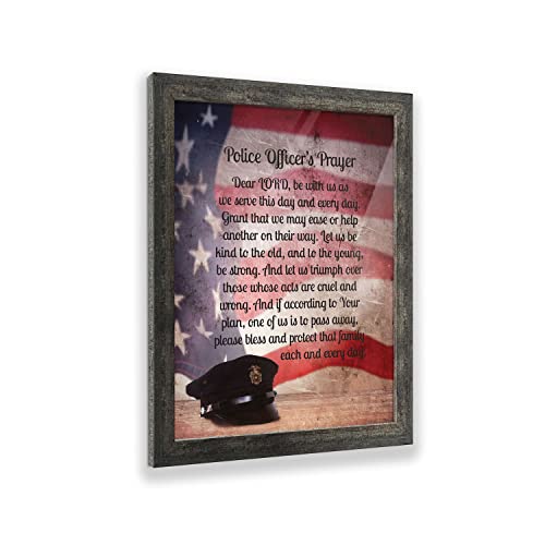 Police Officer Framed Wall Art Print