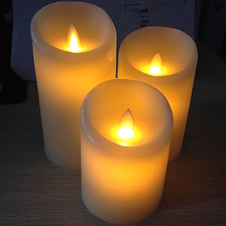 Amazon Co Jp 炎 が 揺れる ワイヤレス Led キャンドル ライト 3 個 セット リラックス 癒し おしゃれ 大人 イルミネーション 本物 そっくり Com Shot Mi Yurasan 家電 カメラ