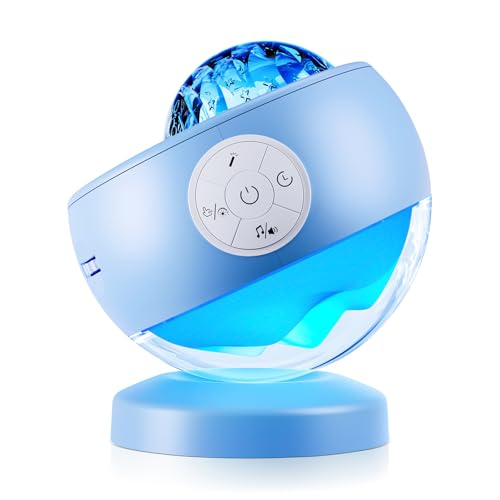 Image of COOLNIGHT White Noise Sound Machine & Spectral Atmosphere Projector, 15 Soothing Pure Music & Nature Sounds, Premium Consumer Electronics Sleep Aid