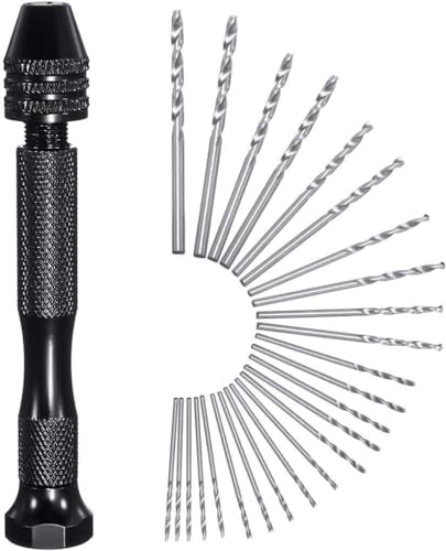 Juego de 26 Piezas de Brocas para Taladro Manual miniatura 1