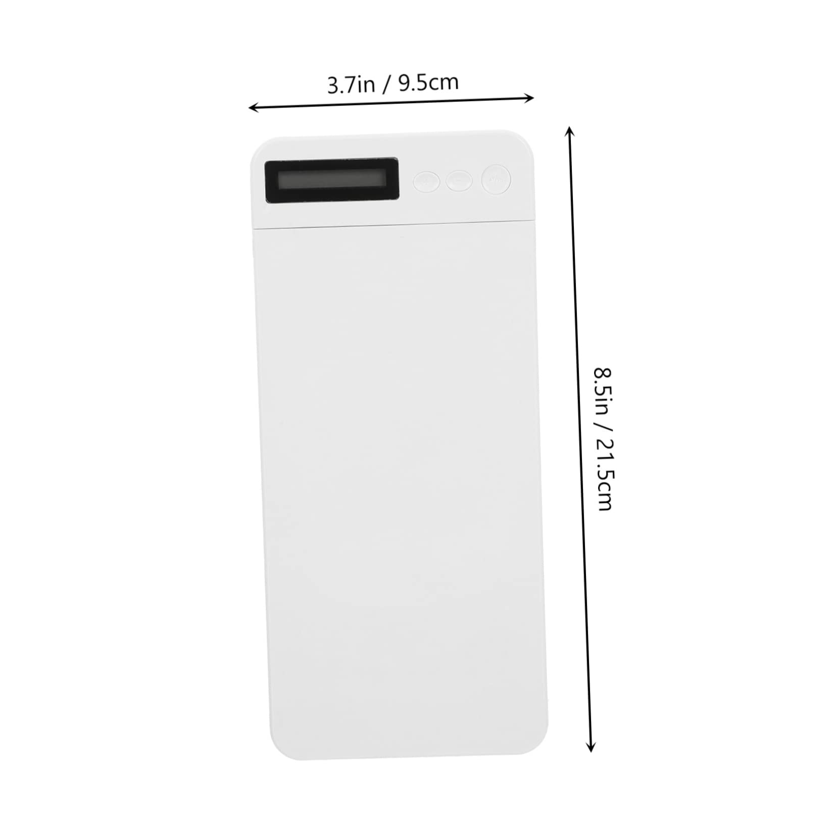 Housoutil Scatola Timer per Telefono Bianco in Plastica, Time Lock Box | Cellula e Mobile, Design Creativo, Uso Pratico, Lavorazione Fine, Abitudini Sane e Impiego Prolungato