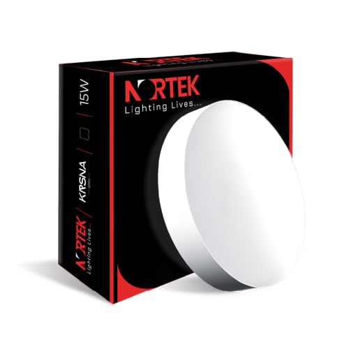 Image of Nortek Krsna LED Rimless Surface Downlighter (Warm White, Pack of 3)