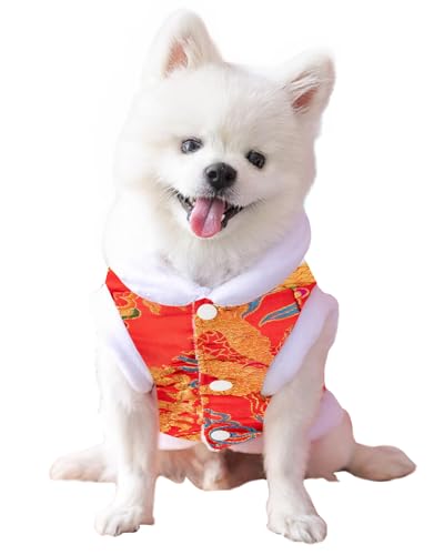 Disfraz para perro Año Nuevo estilo chino Talla S miniatura 3