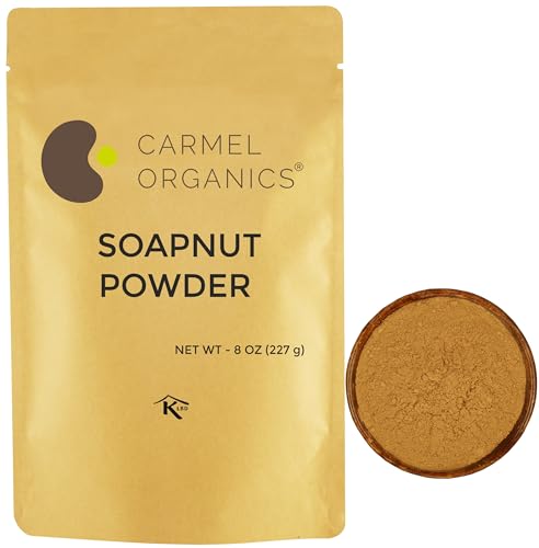 CARMEL ORGANICS Soapnut/Aritha/Reetha Powder 8 Oz