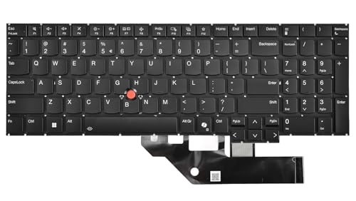 Image of Replacement Keyboard for Lenovo Thinkpad E16 Gen 2 Type Type 21M5 21M6 21MA 21MB with Backlit with AI Key US Layout