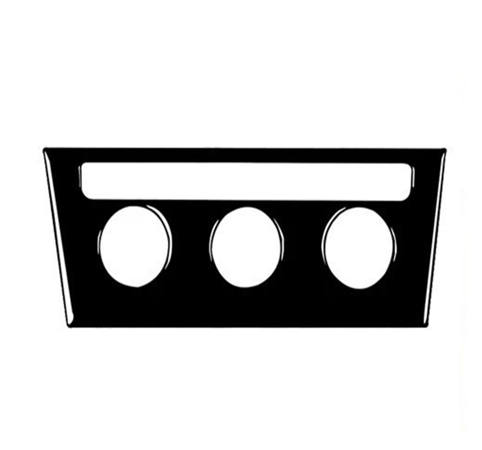 Interior Upgrade Piano Black Gear Shift Air Outlet Window Lift for Dashboard Suit Trim Car Interior Sticker for VW for Golf 7 for GTI MK7 2013-2019
