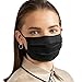 Sensitive skin 100% Mulberry Silk face Mask with Adjustable loops, Washable, Hypoallergenic Breathable_BLACK Sensitive skin 100% Mulberry Silk face Mask with Adjustable loops, Washable, Hypoallergenic Breathable_BLACK