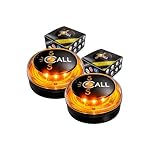 Baliza V16 | Pack 2 Luces de Emergencia V16 para Coche Homologadas DGT 3.0 con Geolocalización | Balizas SOS Conectadas | LED 360° Alta Visibilidad | Fabricadas en España | Válidas hasta 2040