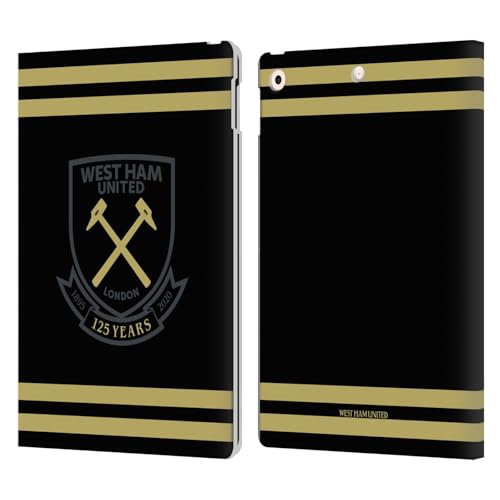 Protection iPad 10.2 West Ham United FC étui portefeuille cuir Apple 2019 2021