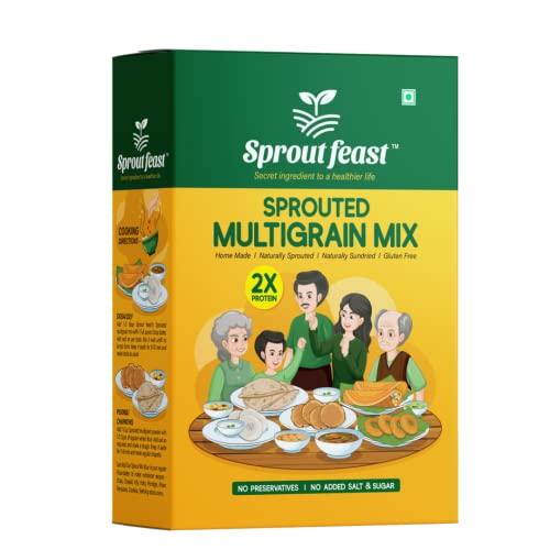 Sprout Feast Sprouted Multigrain Add on Mix Flour Naturally Dried