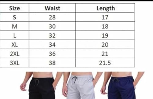 Image of Men's Cotton Short | 100% Pure Cotton Fabric | Regular Fit Shorts with Pocket | Half Short Pant for Men (Pack of 1)
