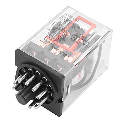 Relé Elétrico de 11 Pinos, Pequeno para 3Z, Mk3P I Ac 220 240V, Relés de Monitoramento de Corrente