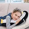 Sprinqdawin Long Penguin Plush Pillow, 20” Black Penguin Stuffed Animal, Cute Cartoon Sleeping Plushy, Soft Cuddly Hugging Plush Toys Kawaii Body Pillow, Sweet Gift at Birthday for Kids Adults #5