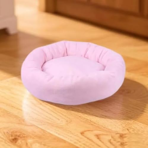Cama Pet Para Gatos e Cachorros Redonda Macia 50x50 Pelúcia Velboa
